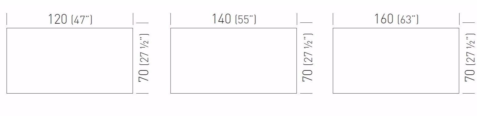 GABER Квадратный садовый стол из compactop® sun-id-1404710 - Вид №3