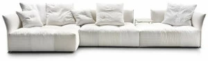Saba Italia Секционный диван со съемным чехлом из ткани Pixel