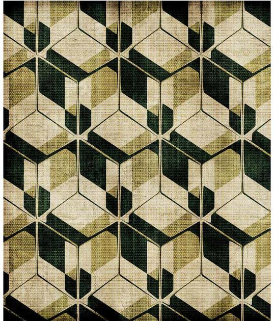 MOMENTI Геометрическая ткань из стекловолокна Crazy paper sun-id-1407928 - Вид №1