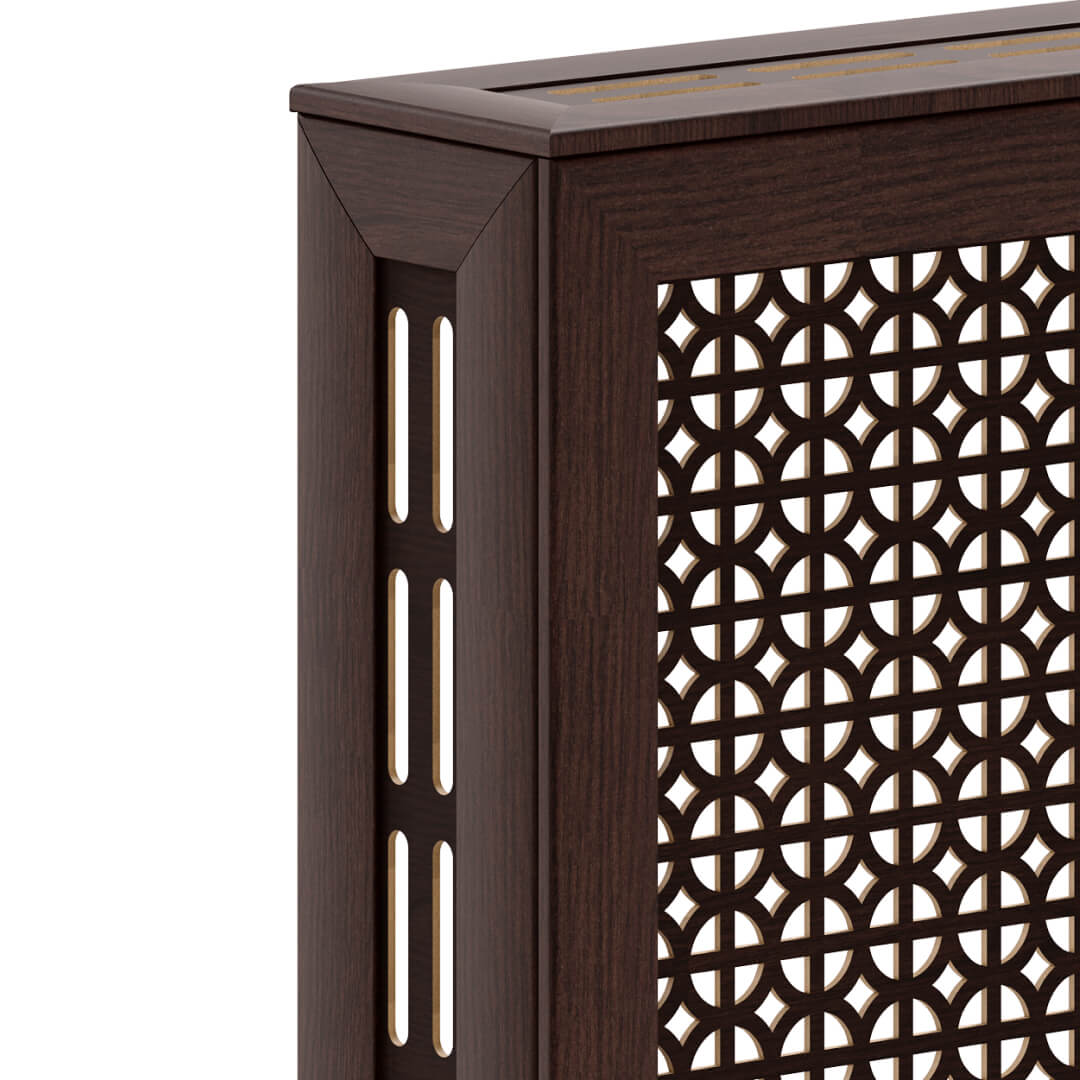 Экран для радиатора 60х60 см Сусанна венге STELLA Standart STSR-1190