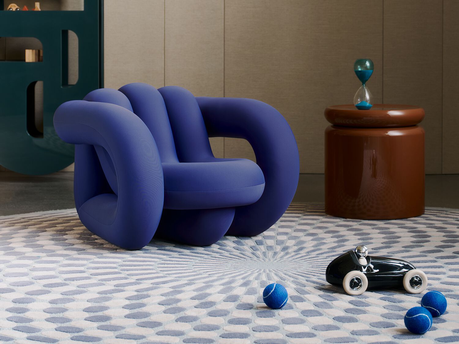 Тканевое кресло с подлокотниками HC28 maison TWISTY MINI ARCH-00129378 - Вид №10