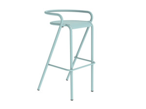 Высокий металлический стул