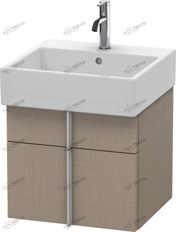 VA650407575 Vero Air Тумбочка подвесная Лен, декор Duravit