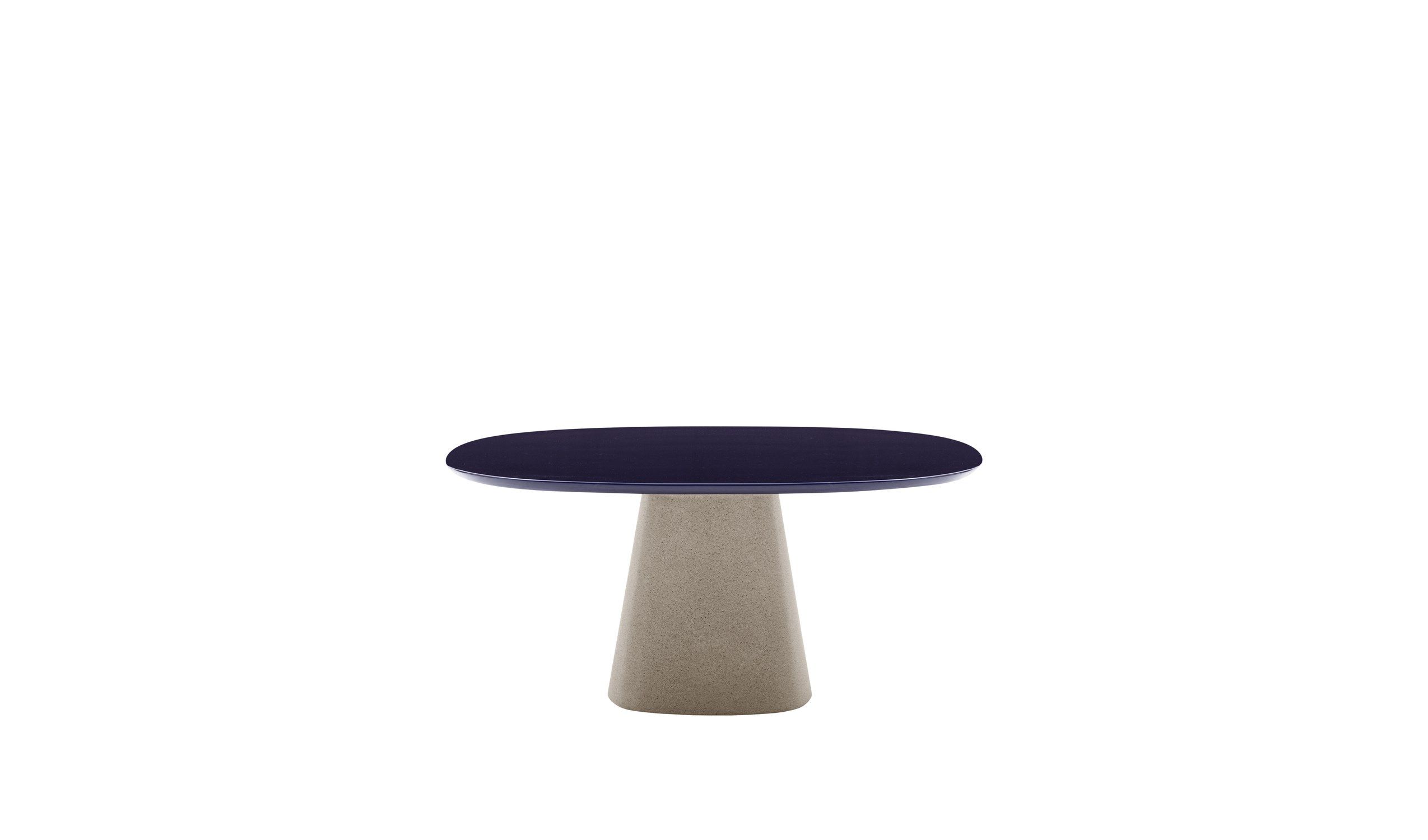 Садовый стол с бетонным основанием и керамогранитом/бетонным верхом B&B Italia Outdoor ALLURE O' ARCH-00079597 - Вид №6