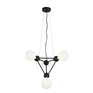 Люстра подвесная черная 4 лампы ST Luce Tavere SL412.403.04 ST LUCE TAVERE 00-3834397 Черный