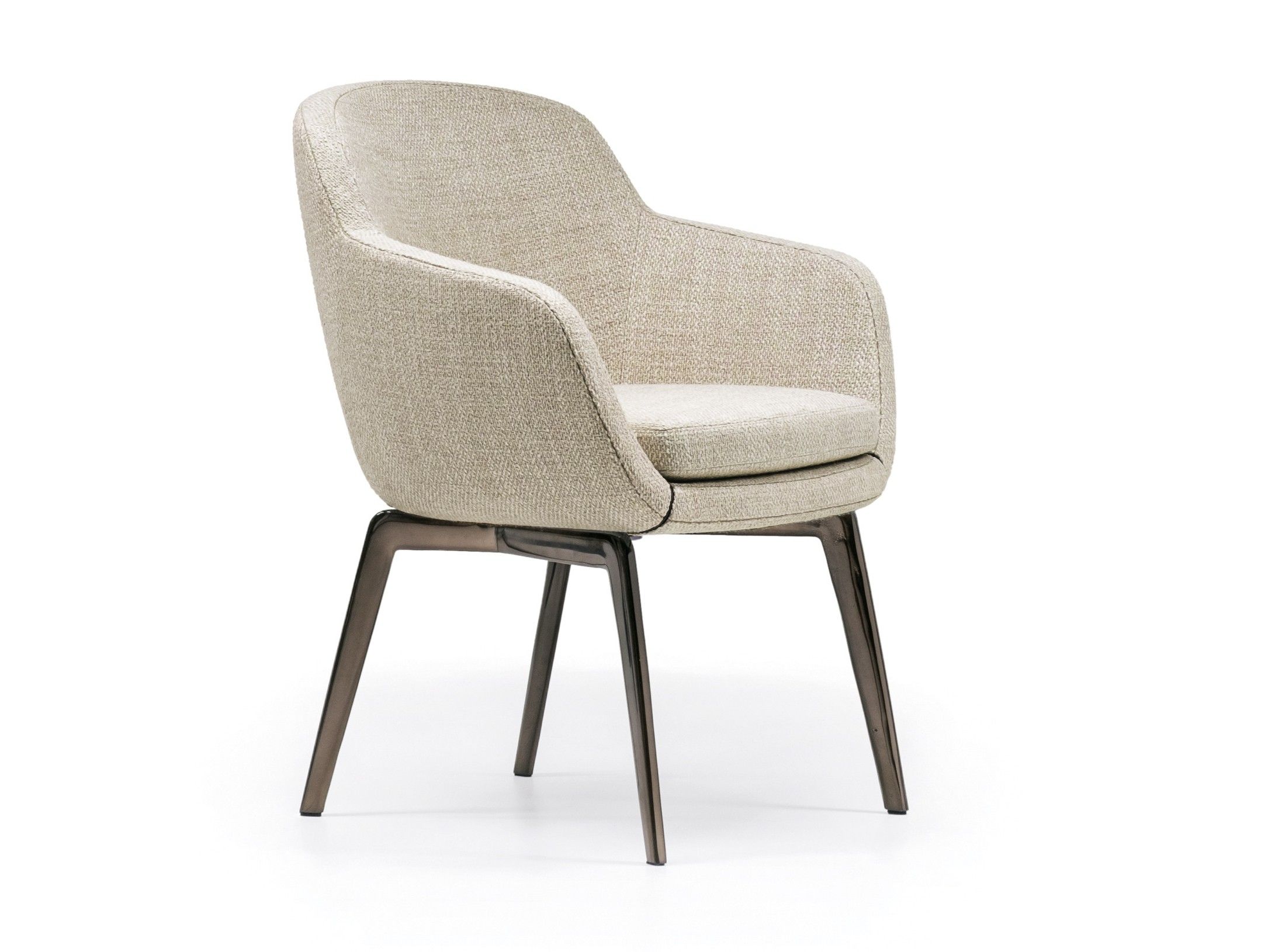 Мягкий тканевый стул с подлокотниками Minotti Belt ARCH-00121668