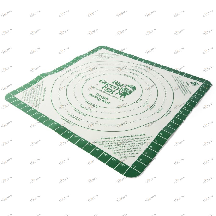 Коврик силиконовый гибкий Big Green Egg, с разметкой для пиццы SDRM