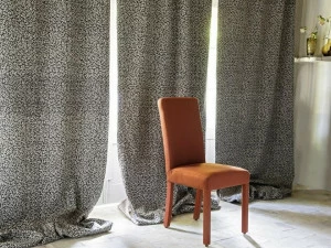 Élitis Моющаяся шерстяная ткань с графическими мотивами Flanelle