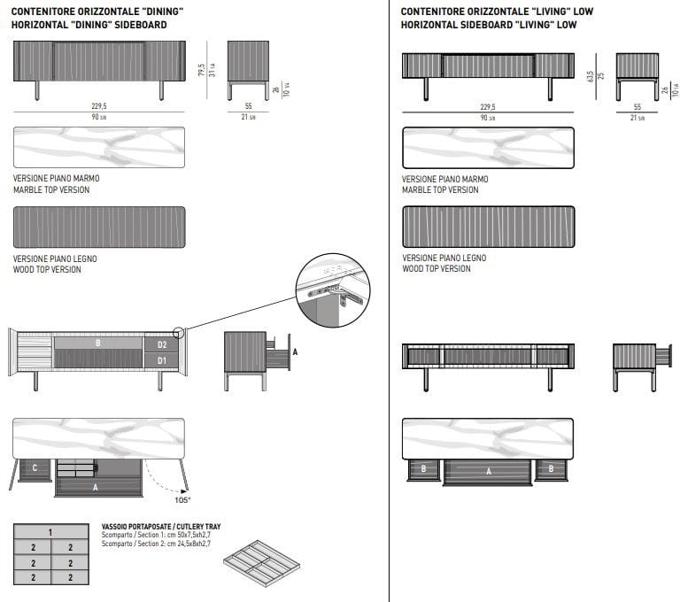 Квашня Minotti ARCH-00025741 - Вид №6