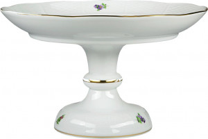 60606 Herend Блюдо на ножке 24см "Китти" Фарфор