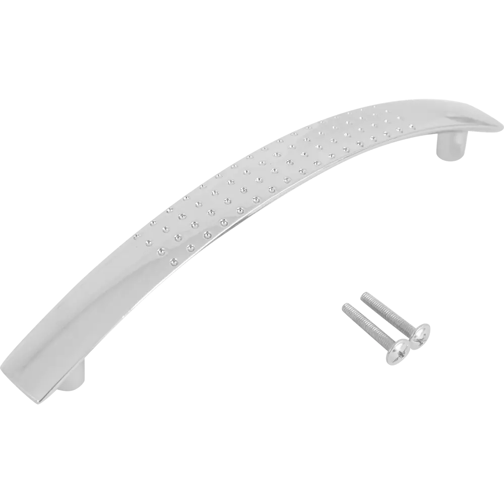 Мебельная ручка-скоба RS802CP.4 глянцевый хром 128 мм EDSON STLM-2163906 - Вид №3