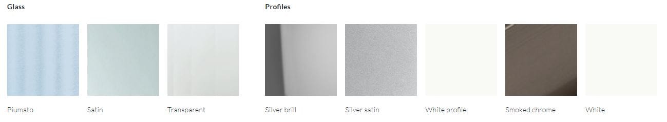 Нишевая душевая кабина с распашной дверью ARBLU ARCH-00015563 - Вид №1