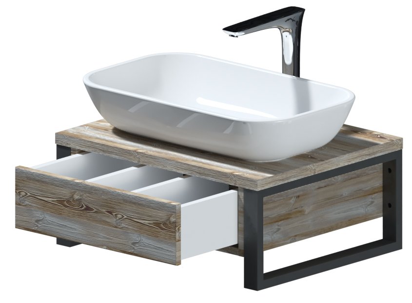 Тумба GRUNGE LOFT 60П 1в.я Дуб Намибия 1 Marka Ц0000001579