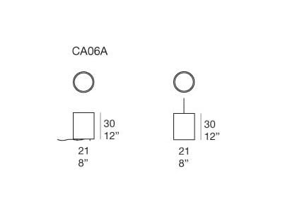 Поликарбонат флуоресцентный открытый настольная лампа Paola Lenti Lenta ARCH-00126044 - Вид №3