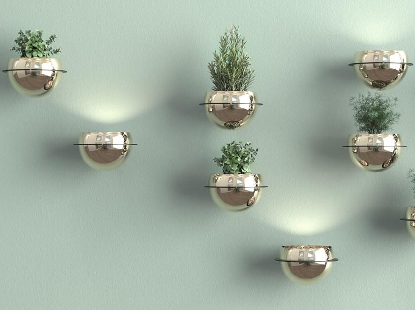 BLOSS Настенная ваза из металла Globe sun-id-1473123 - Вид №2