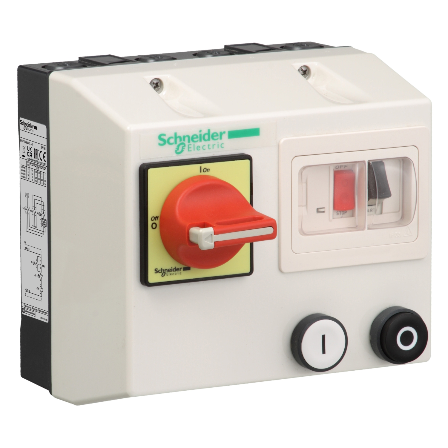 LG1K065Q706 Пускатель в корпусе LG 1.6А, 0.55кВт 400/380В Schneider Electric TeSys 