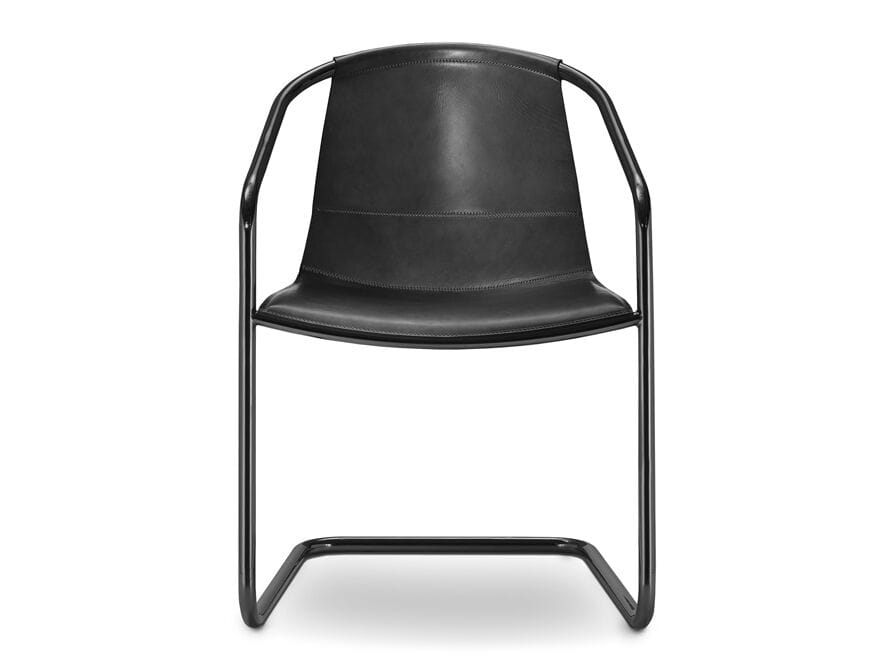 Кожаный консольный стул с подлокотниками i 4 Mariani ARCH-00119110 - Вид №1