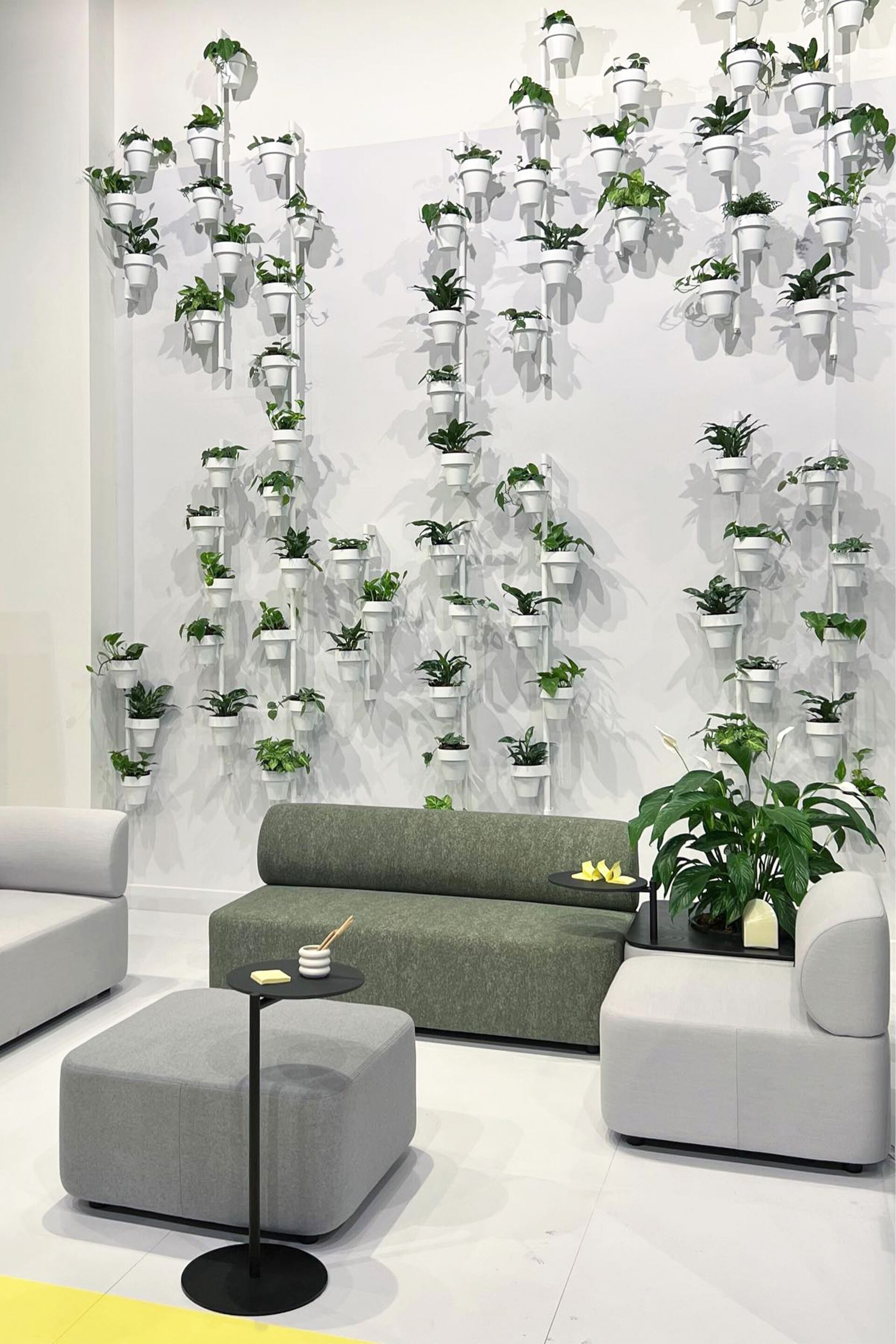 Стальная настенная подставка для горшков с порошковым покрытием Cascando SLIDE ARCH-00111119 - Вид №2