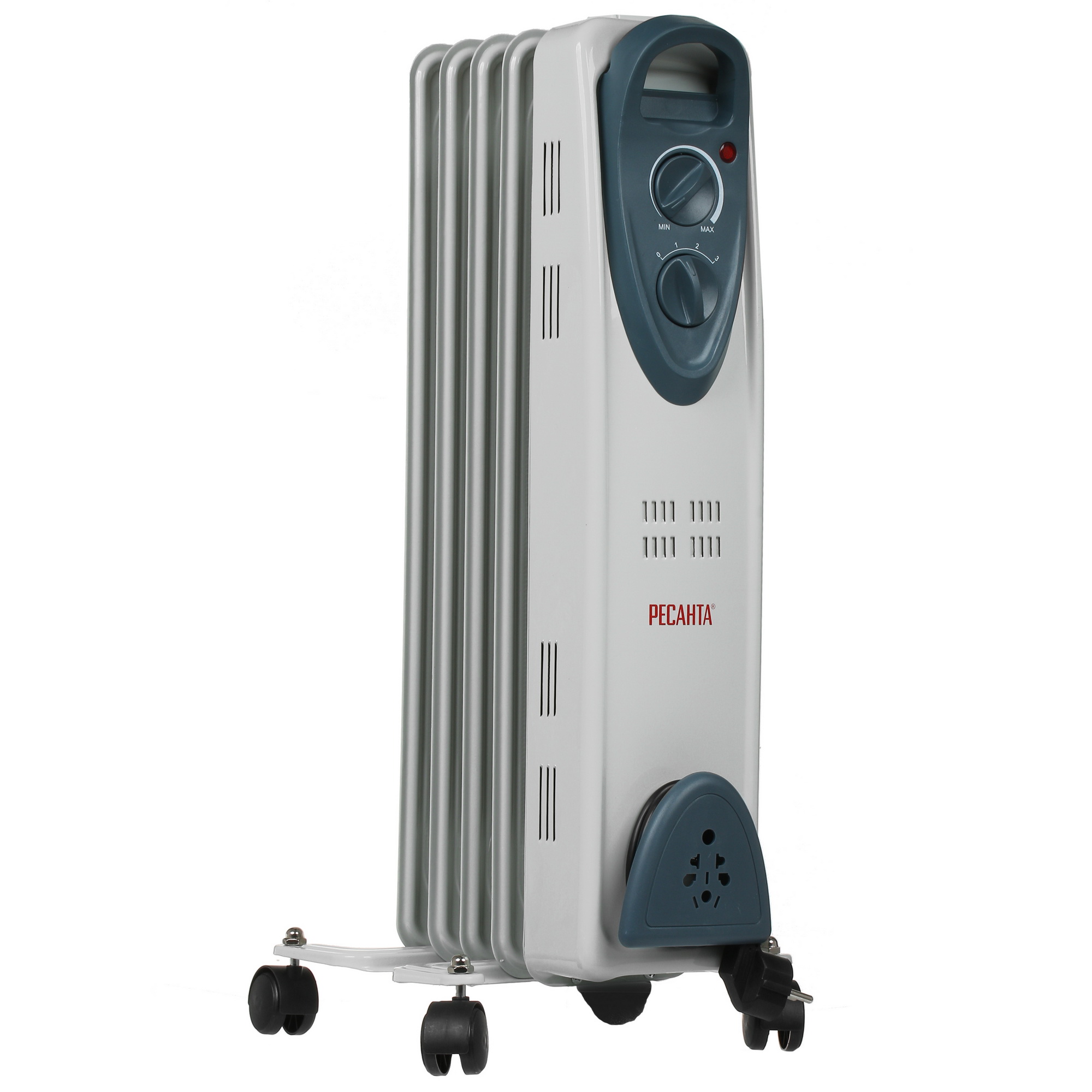 1303229 Масляный обогреватель Ресанта ОМ-5Н белый STDN-0130906