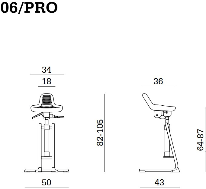 Linea Fabbrica Офисный стул-качалка со спинкой Confort sun-id-1480933 - Вид №1
