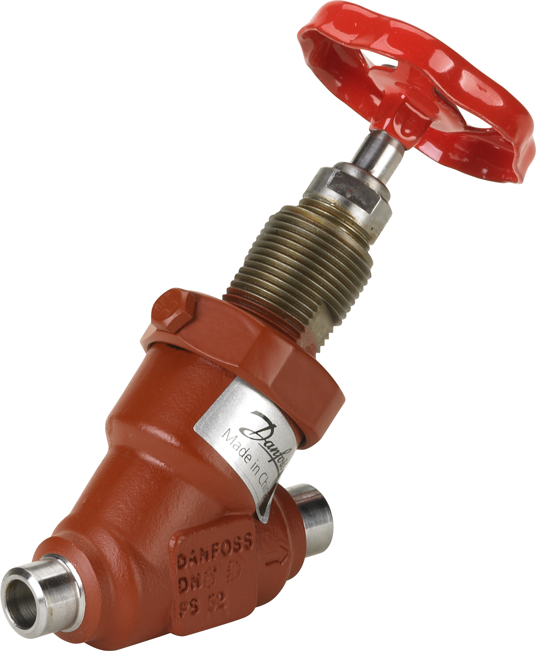 Danfoss SVA-S — запорные клапаны со стандартным штоком SVA-S 150 D STR H-WHEEL Запорный клапан 148B6210  - Вид №1
