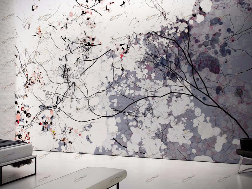 GLAMORA Моющиеся виниловые обои с цветочными мотивами Digiscape sun-id-1515760