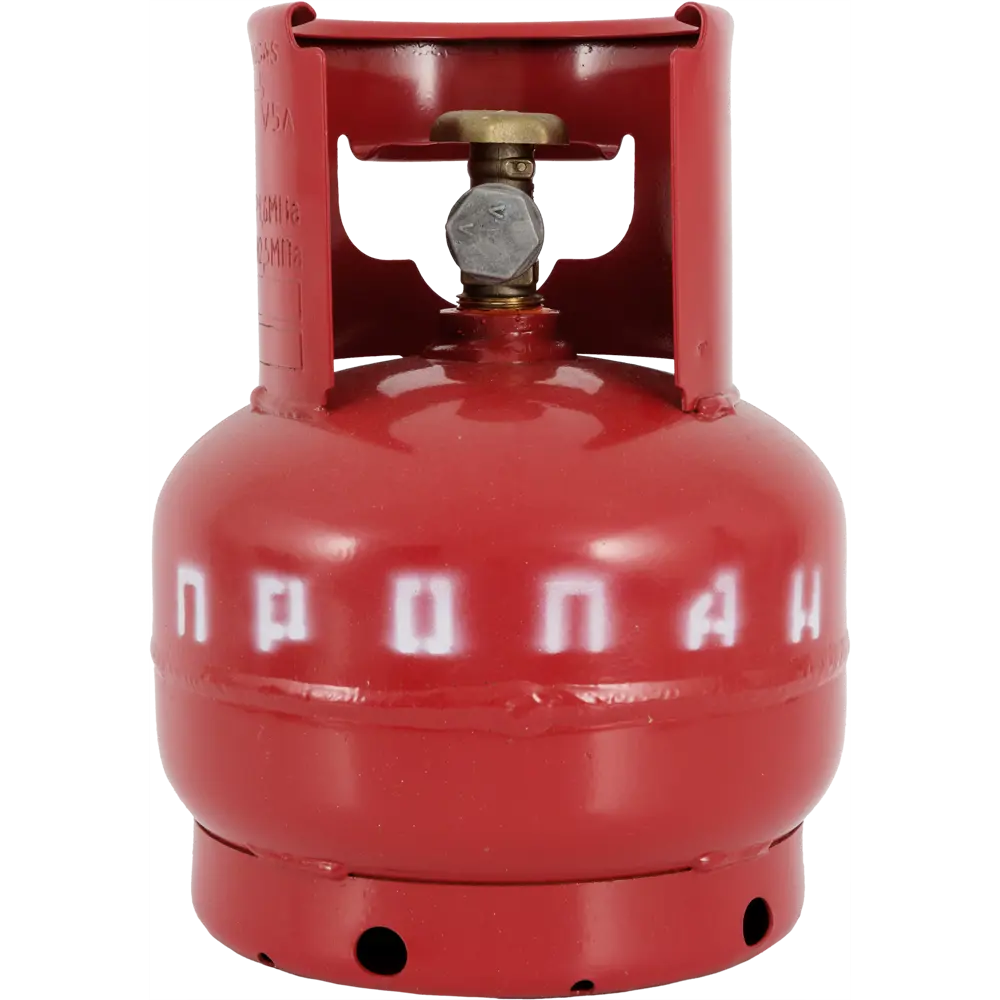 Газовый баллон Santreyd 5 л с вентилем ВБ-2 и защитным клапаном 82382178 STLM-0025996