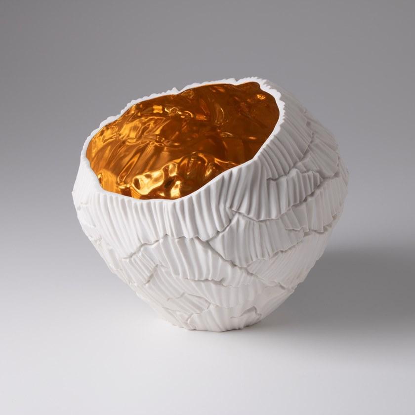 Fos Ceramiche Ваза из фарфора и золота Anemos sun-id-1513353 - Вид №4