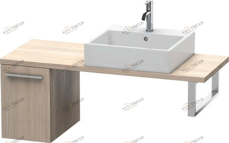 XL542003131 X-Large Шкафчик для компактной консоли Сосна серебристая, декор Duravit