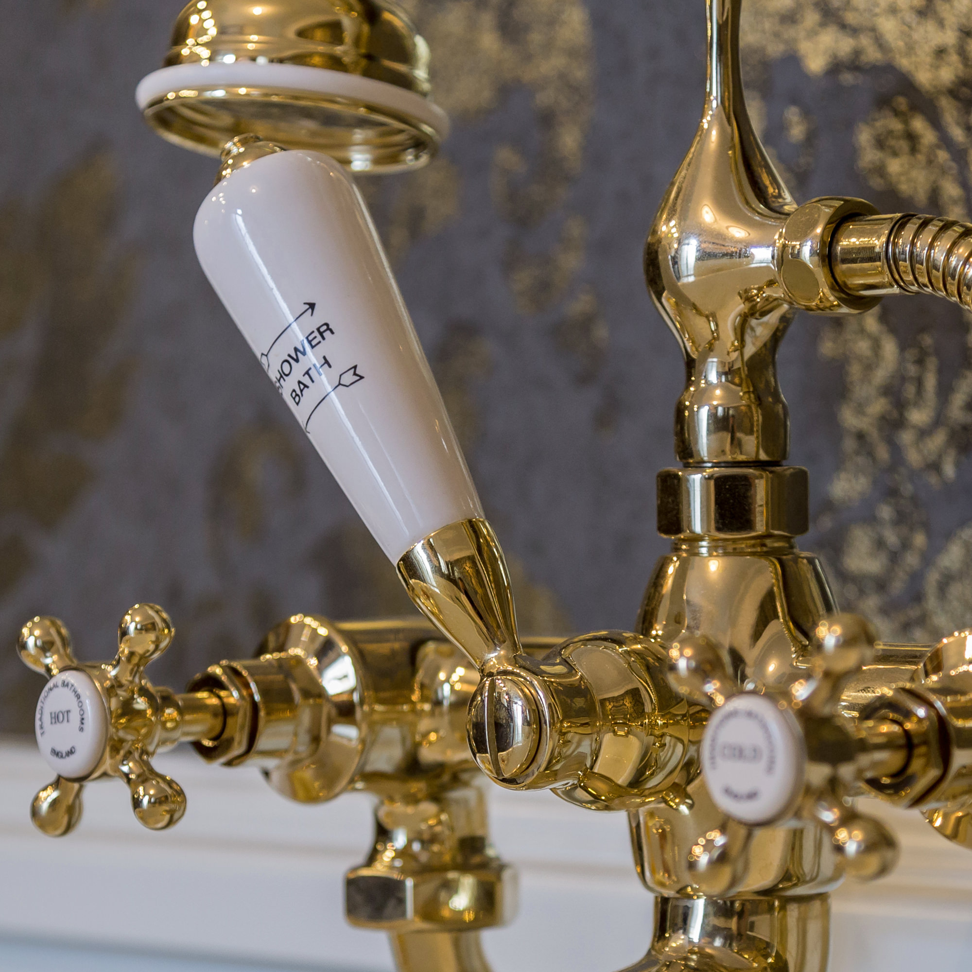 Traditional bathrooms Смеситель для ванны и душа ЛОНДОН 3/4 " Tb350.614.bn LONDON - Вид №2