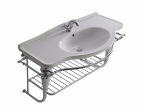 Хромированный латунный подвесной умывальник