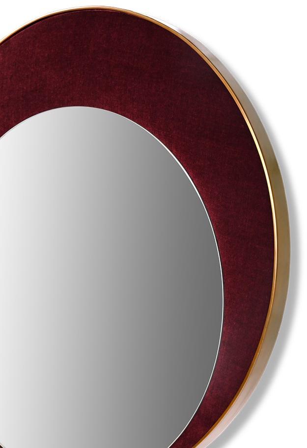 Borzalino Круглое настенное зеркало sun-id-1434576 - Вид №7