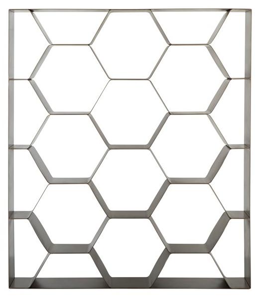 Tonin Casa Открытый стальной книжный шкаф Honey sun-id-1402789 - Вид №1