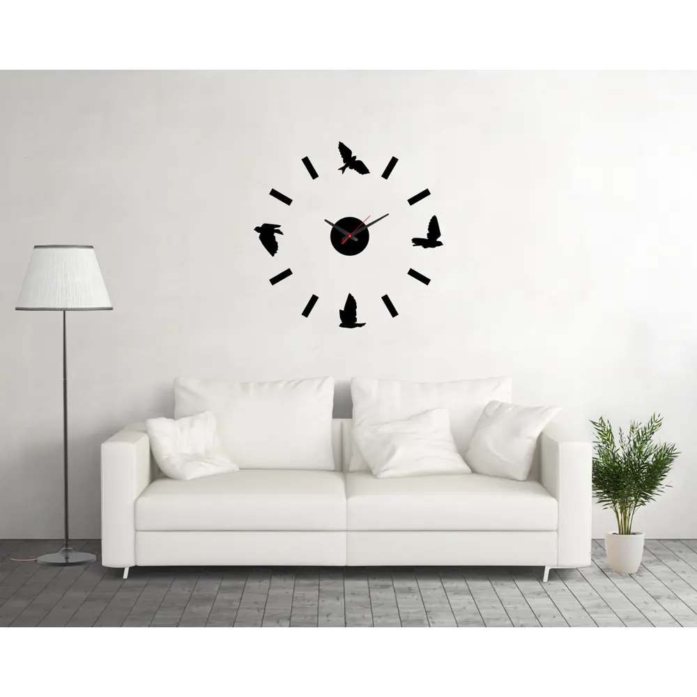 Часы настенные Постер-лайн 70808 ø80 см цвет черный STLM-2092666 - Вид №3