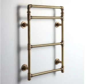 BLEU PROVENCE Настенный электрический полотенцесушитель в современном стиле из бронзы Scaldasalviette Sspmt4br