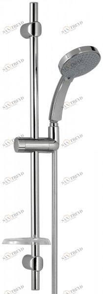 E12920-CP Душевой комплект со штангой, 5-ти режимный ручной душ Jacobdelafon CITRUS Santreyd