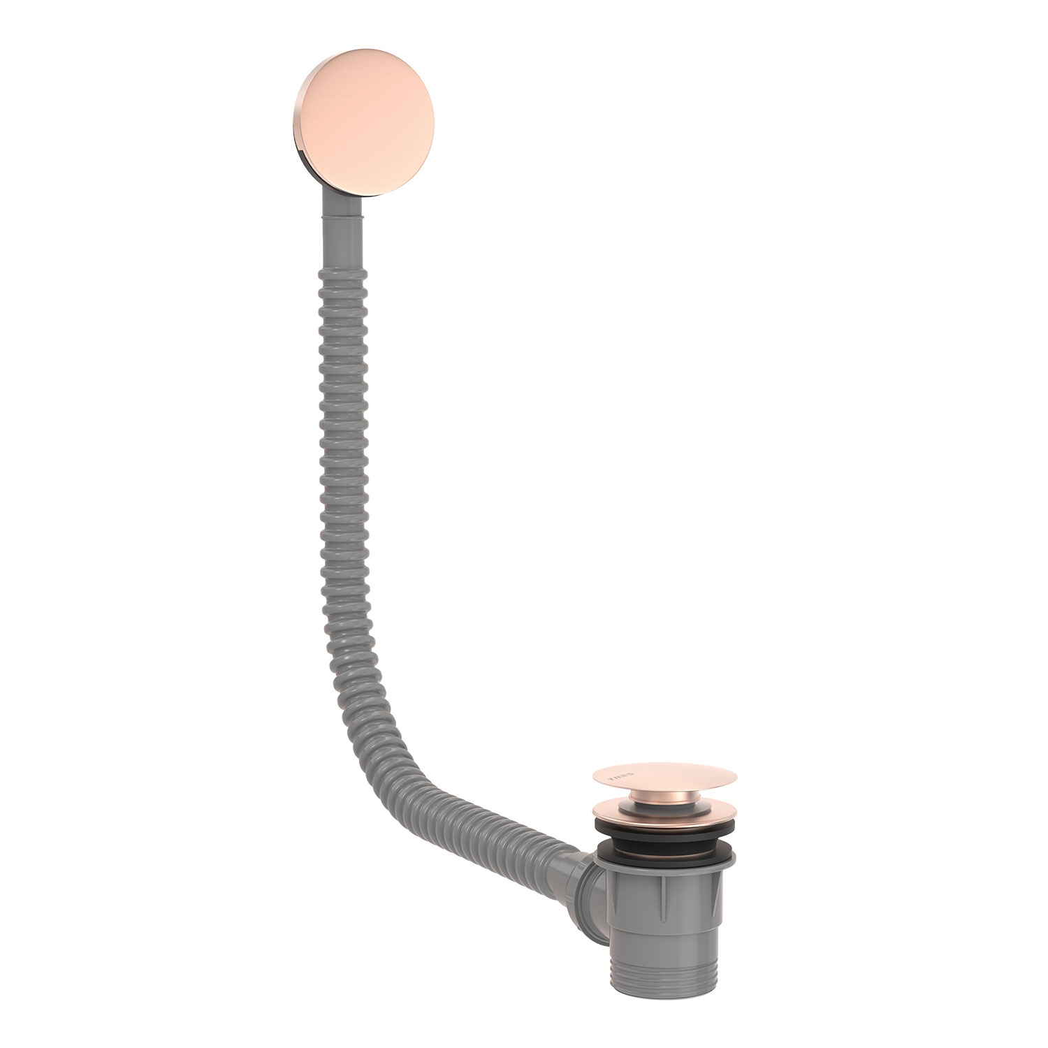 Сливной клапан Click-clack с переливом для ванны-03453420OPM TRES Drain