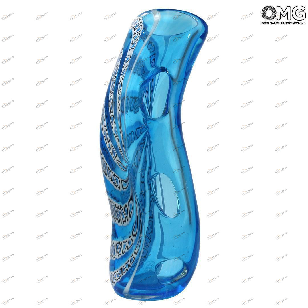 4739 ORIGINALMURANOGLASS Ваза Баттерфлай - Афро Челотто - муранское стекло OMG 9 см 