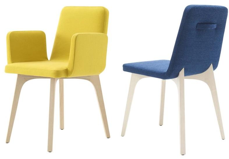 Ligne Roset Стул с обивкой и подлокотниками Vik 10261152 - Вид №2