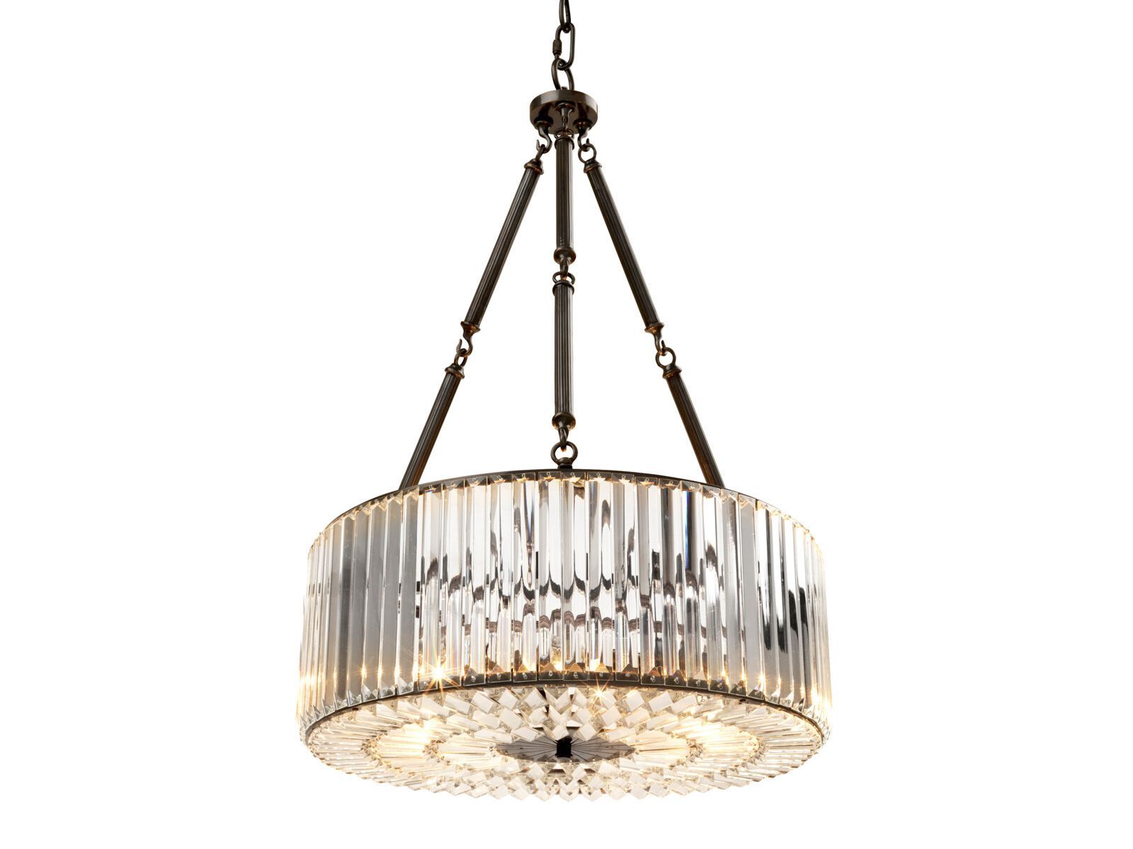 Подвесной светильник из хрусталя и бронзы Eichholtz INFINITY ARCH-00077441