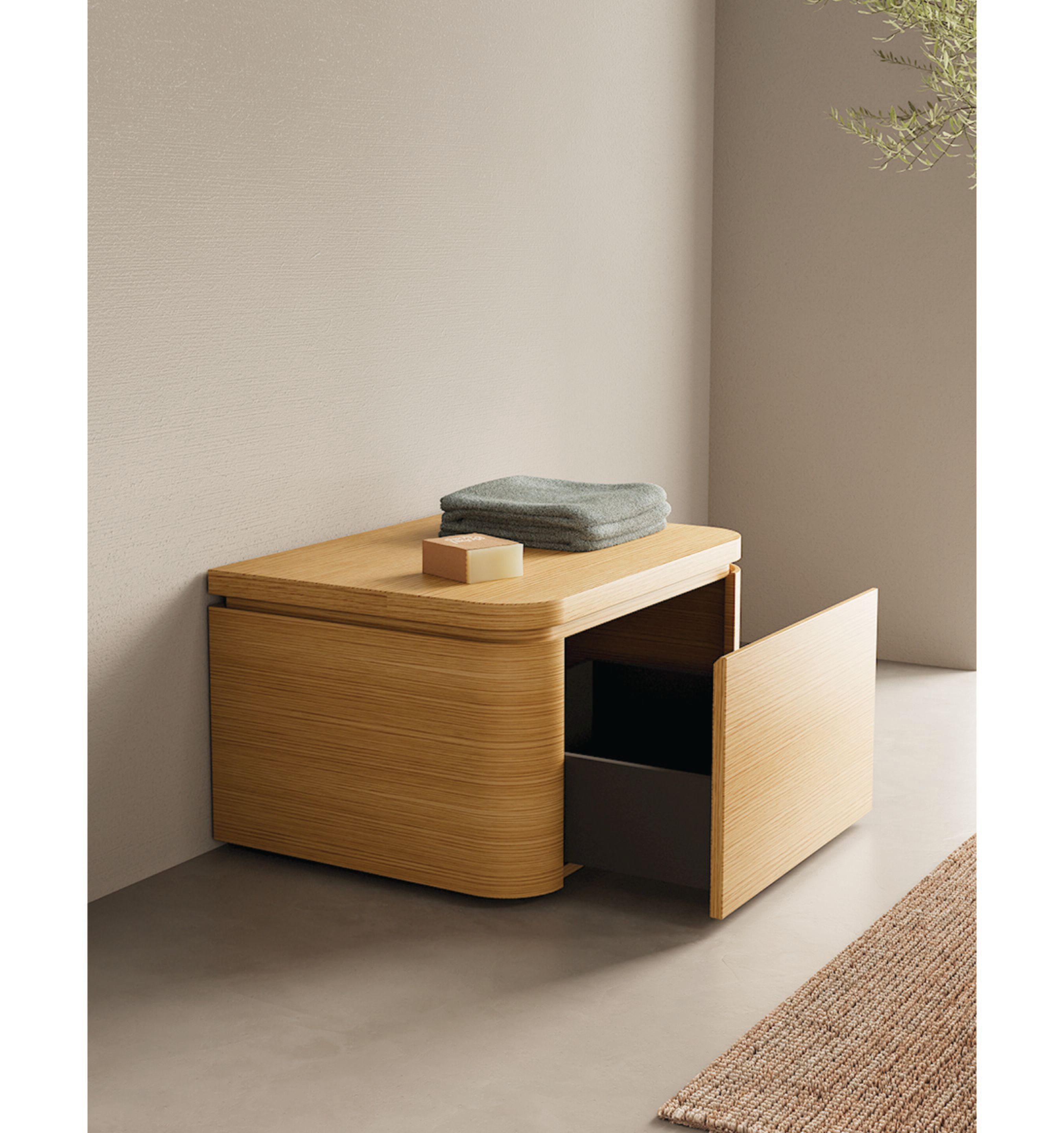 Мебель для ванной из МДФ Nic участок ARCH-00112205 - Вид №1