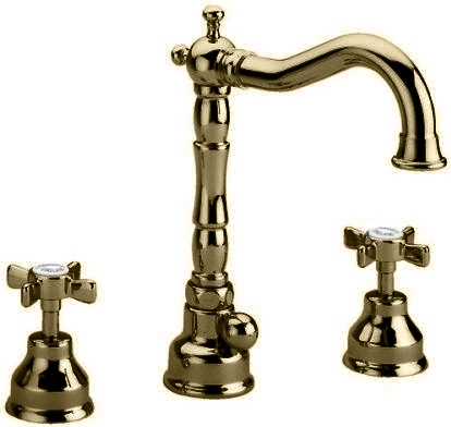 Смеситель MIGLIORE Princeton ML.PRN-812.CR для раковины - хром, на 3 отверстия  - Вид №3