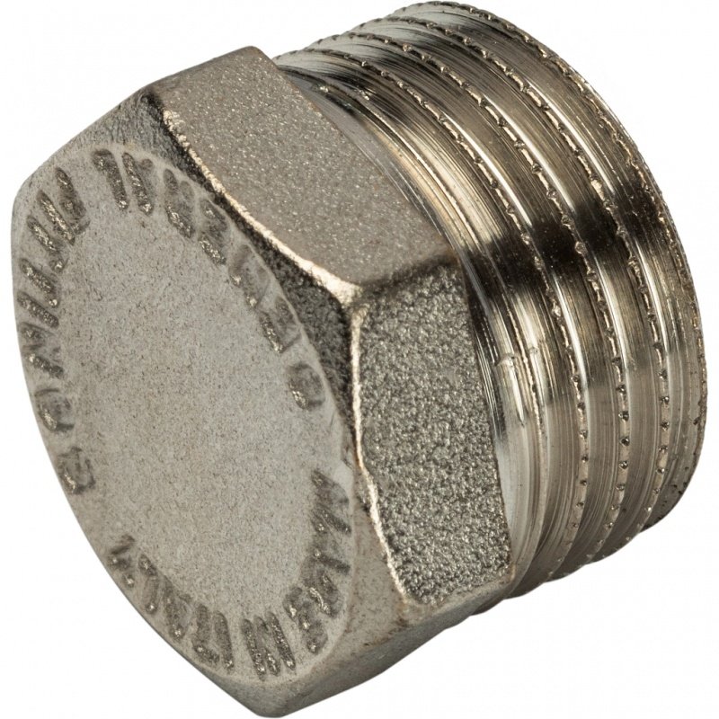 Заглушка НР 1/2" никель STOUT SFT0025000012 - Вид №1