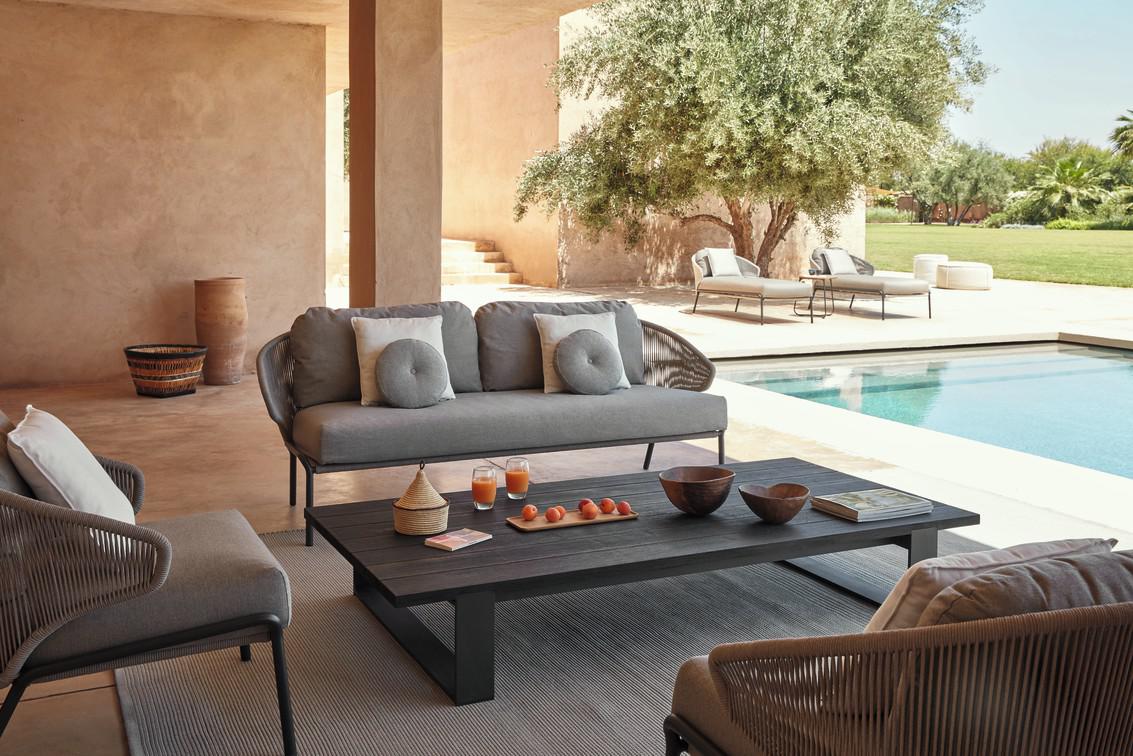 MNST22 Шезлонг лава бронза Manutti Radius - Вид №10