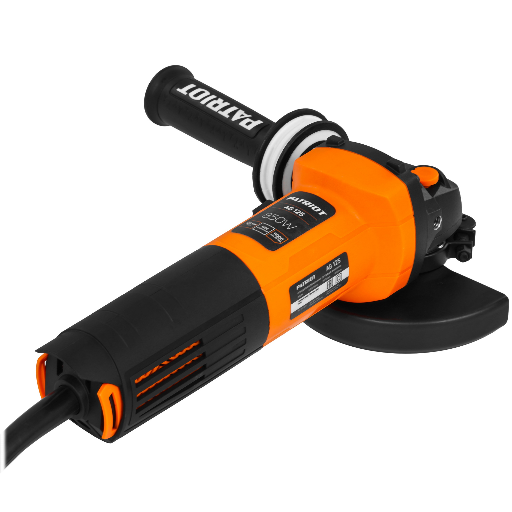 Углошлифовальная машина (УШМ) PATRIOT Expert AG 125 9251563 STDN-0019558 - Вид №1