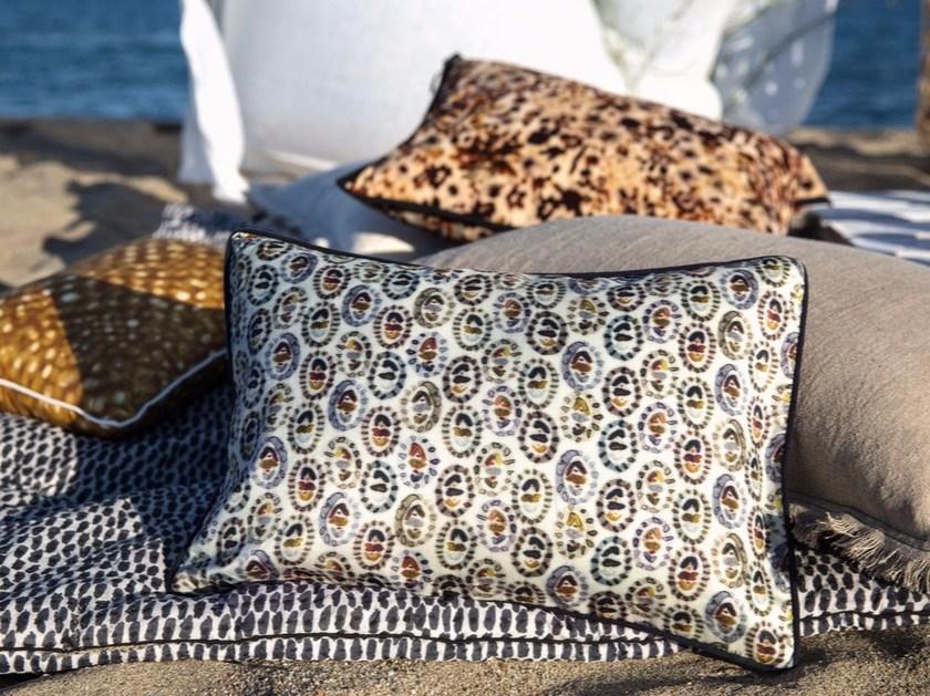 Élitis Прямоугольная подушка из шелка со съемным чехлом  Co 133  - Вид №3