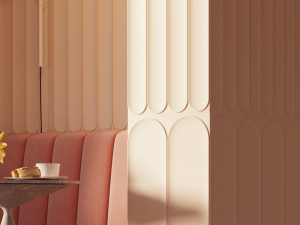 Модульное трехмерное полиуретановое покрытие