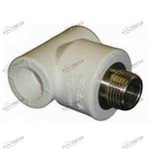 Тройник комбинированный (нар.рез.) 20-1/2 Grise PP-R PROAQUA 27224