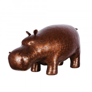 74129 Банкетка Пуф Бегемот малый Золото BOGACHO