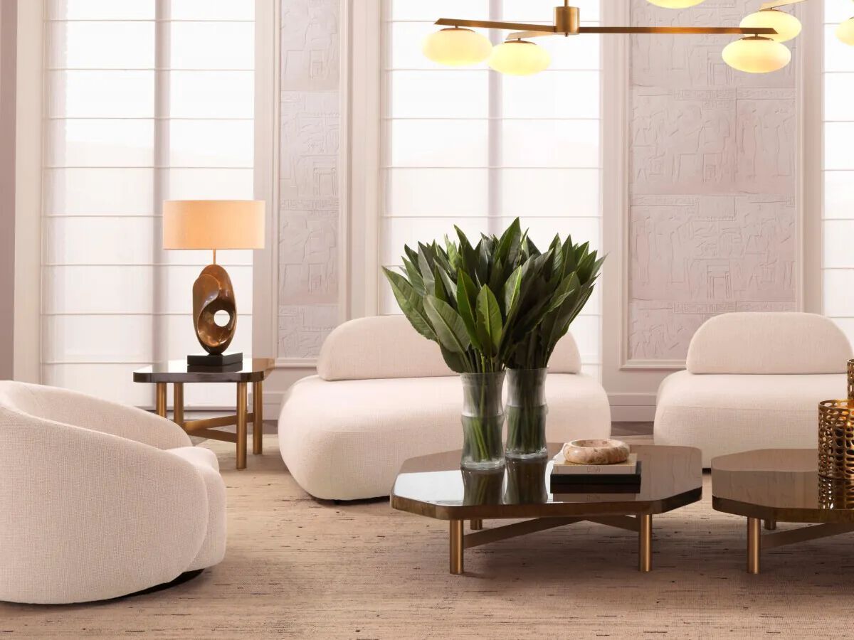 Деревянный низкий журнальный столик Eichholtz ORACLE ARCH-00099401 - Вид №4